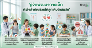 รู้จักพัฒนาการเด็ก 5 ด้าน หัวใจสำคัญที่ช่วยให้ลูกเติบโตสมวัย-เมดิก้าคลินิกความสูง