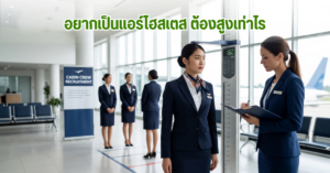อยากเป็นแอร์โฮสเตส ต้องสูงเท่าไร-เมดิก้าคลินิกความสูง
